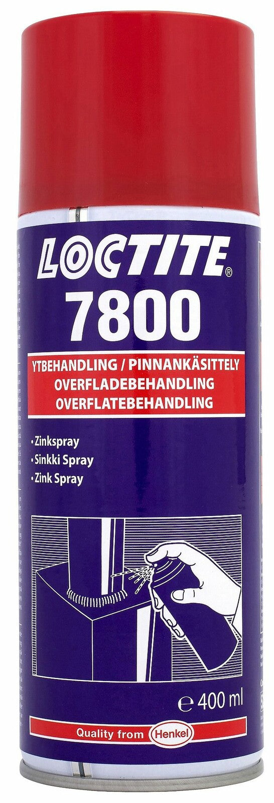 Loctite SF 7800 – Zinkspray 400 ml
