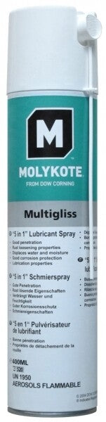 Molykote Multigliss „5 in 1“ Spray – 400 ml