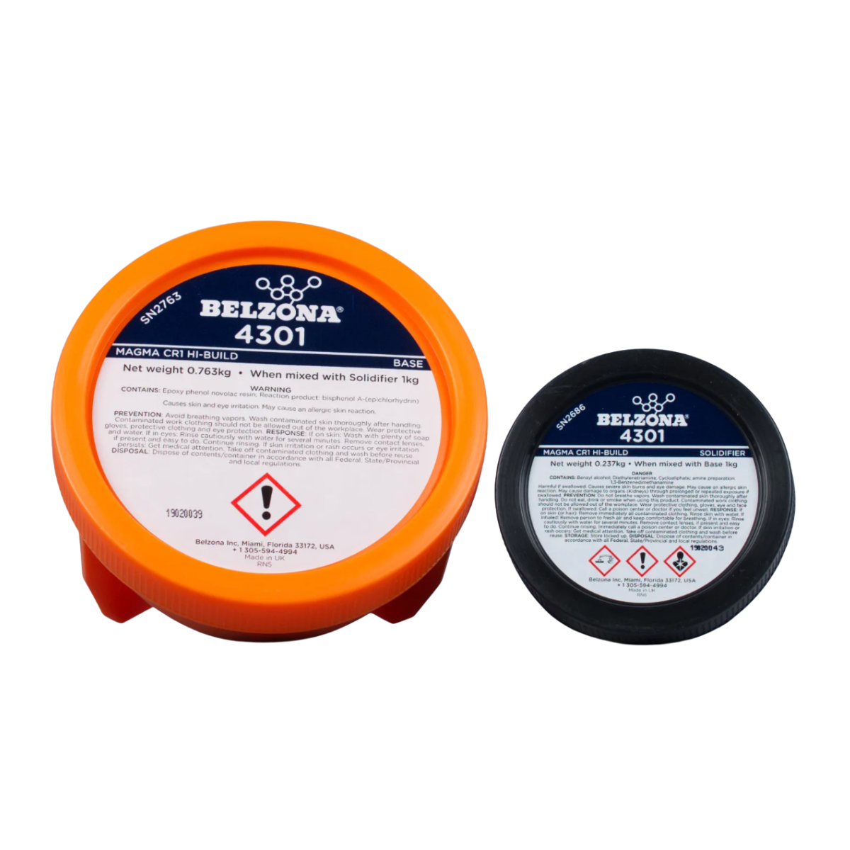 Belzona 4301 Magma CR 1 HI – Build – 1 kg