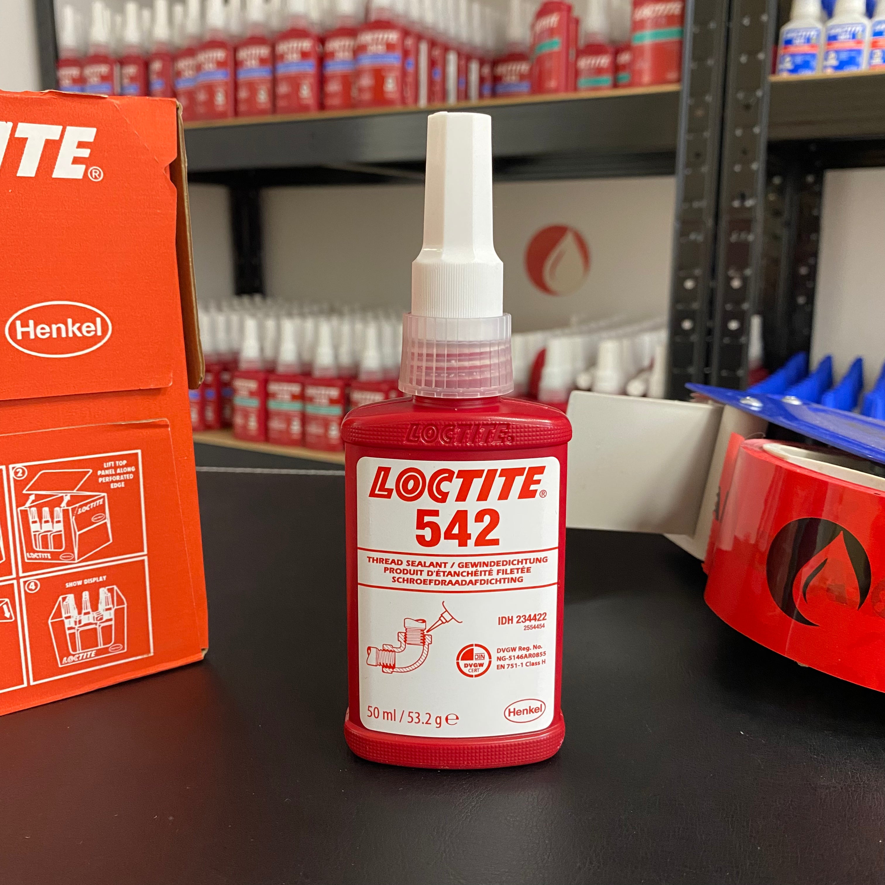Loctite 542 – 50ml, Hochfeste Gewindedichtung