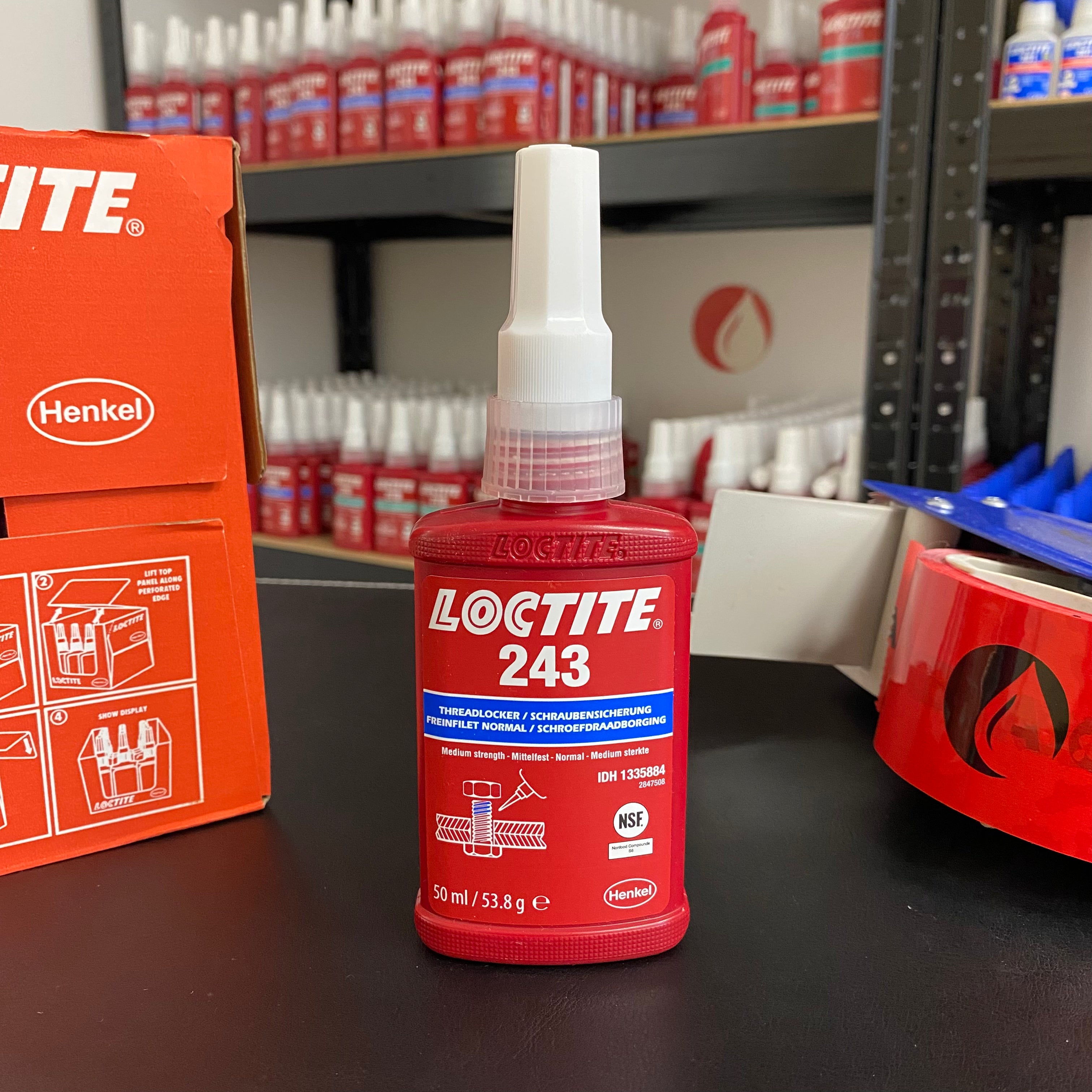 Loctite 243 – 50ml, Mittelfeste Schraubensicherung