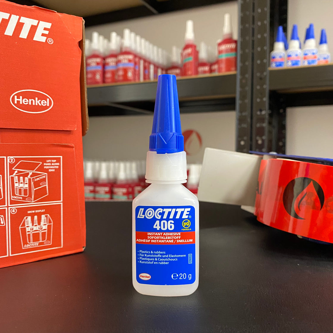 Loctite 406 20g Sekundenkleber für Gummi und Kunststoff