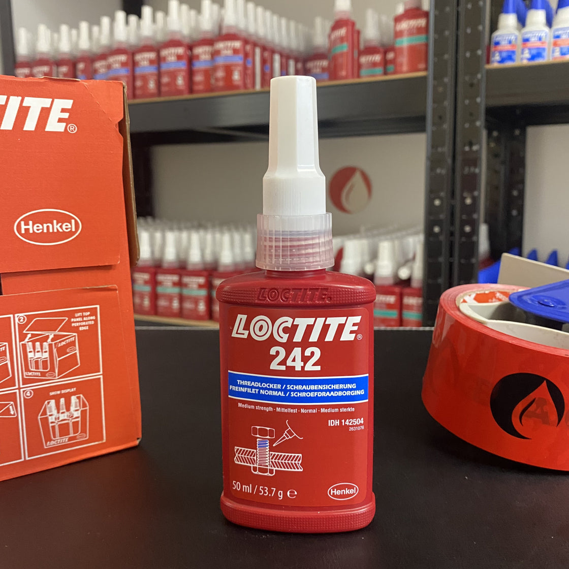 Loctite 242 – Mittelfeste Schraubensicherung