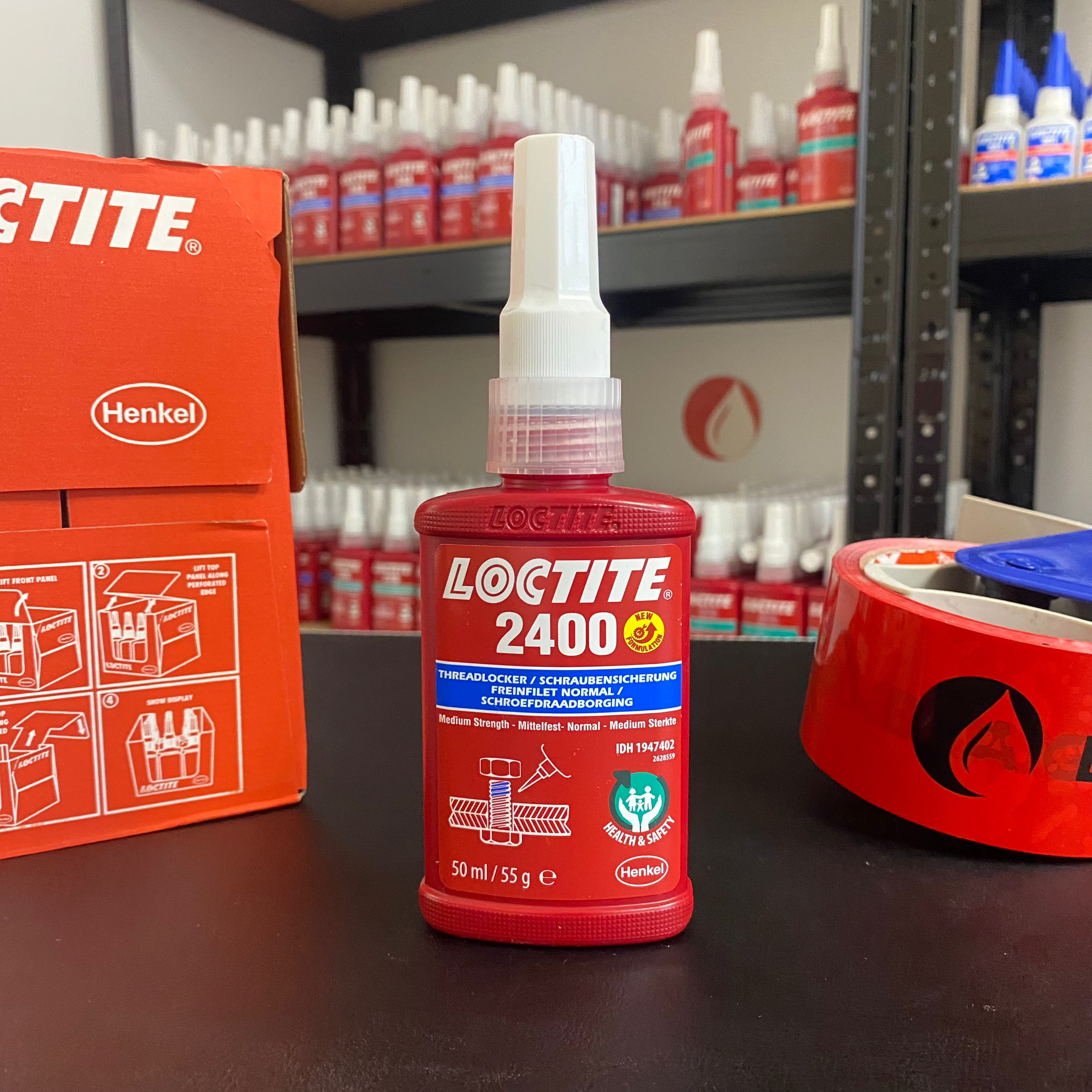 Loctite 2400 - 50ml, Mittelfeste Schraubensicherung