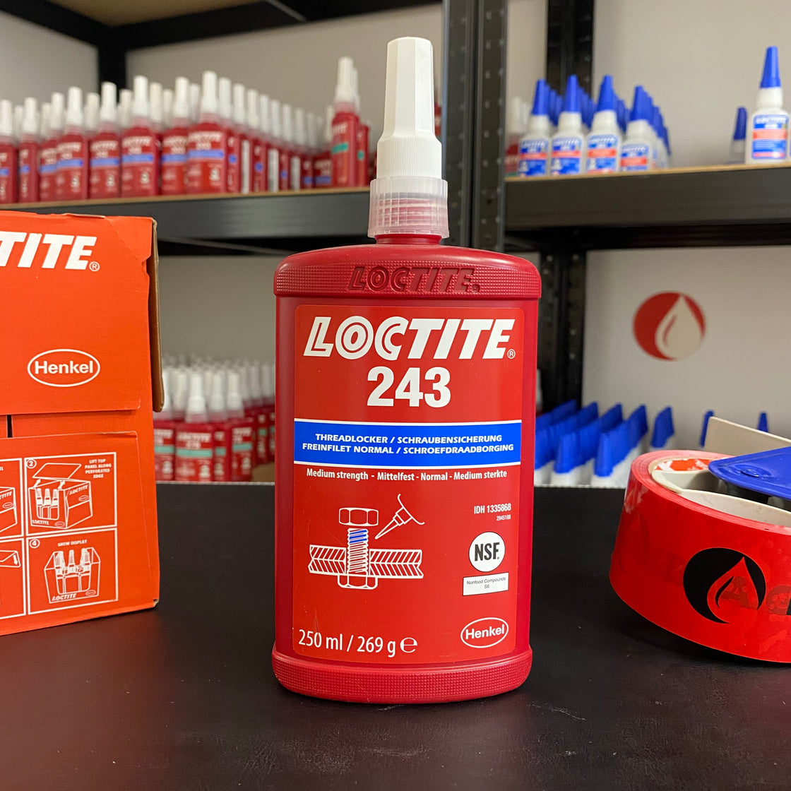 Loctite 243 250ml – Schraubensicherung Großpackung