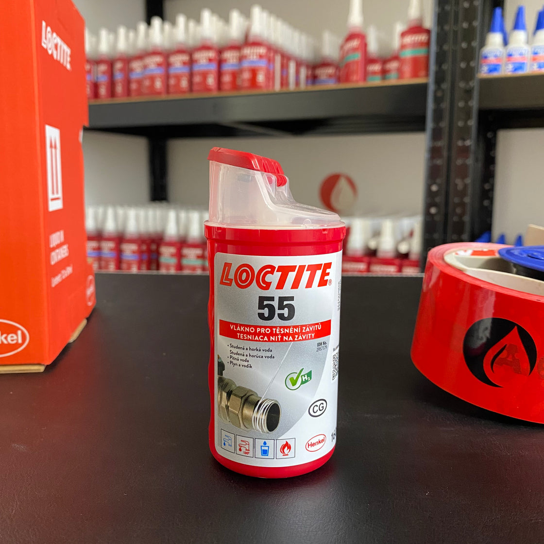 LOCTITE 55 Gewindedichtfaden – PTFE-Band Alternative für Rohrgewinde