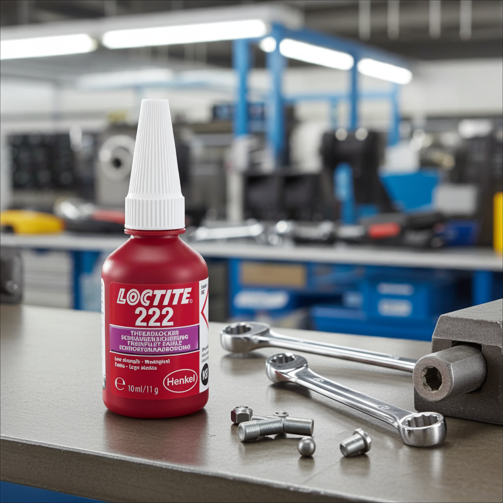 Loctite 222 – 10ml, Niedrigfeste Schraubensicherung